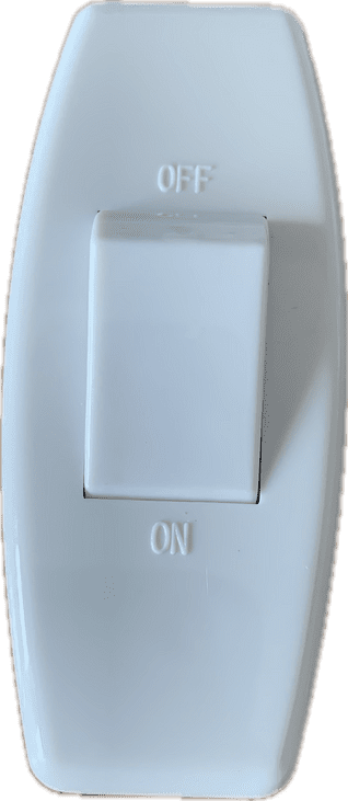 Flex or Cord Inline Switch 5 amp Torpedo Switch White Colour (1)