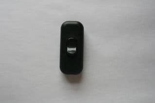 Flex or Cord Inline Switch 6 amp Torpedo Switch Black Colour