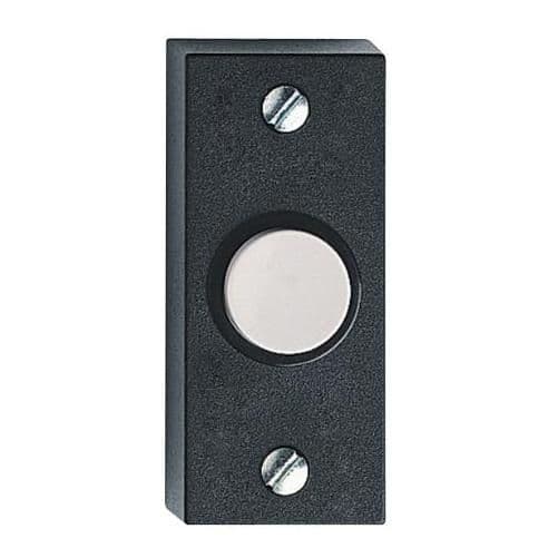 Friedland D824 Dimex Black Door Bell Push Press Switch Button