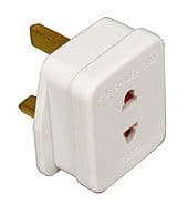 Fused Shaver Toothbrush Adaptor 1 amp