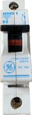 GE General Electric B6 6amp MCB 6ka Series E BSEN 60898  628104