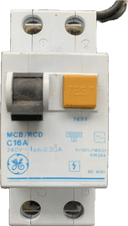 GE MCB/RCD 16amp Type C 30ma V/301-716031 616284