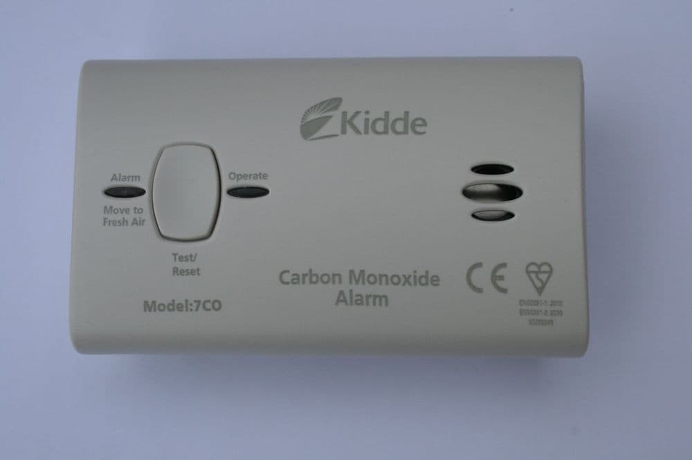 Kidde Carbon Monoxide Alarm 10 Year Warranty Battery Operated Model 7CO