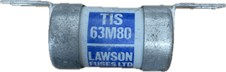 Lawson 63M80  TIS Motor Rated Fuse HRC Fuse 415V AC 80kA