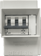 MEM Eaton  MS1003 100A Triple Pole Memsheild Main Switch Disconnector BSEN60947-3