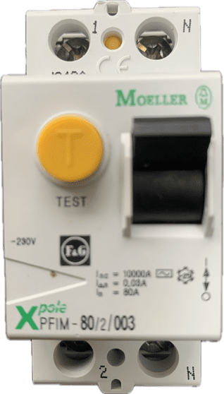 Moeller Xpole F&G 80A 30mA RCD PFIM-80/2/003 10kA
