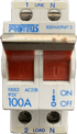 Proteus 100S2 100A DP Main Switch Disconnector Isolator for Proteus Consumer Units AC22B
