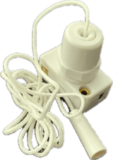 Pull Cord Switch Miniature 1 amp for Light Fittings