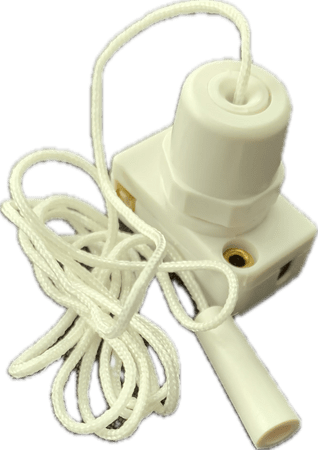 Pull Cord Switch Miniature 1 amp for Light Fittings