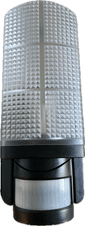 Saxby PIR Bulkhead Exterior Light Fitting 10w Black IP44