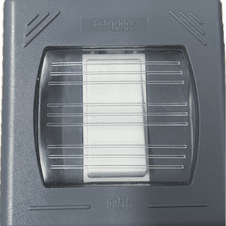 Schneider GWP1612 Weatherproof Switch 1 Gang 2 Way IP55 10AX