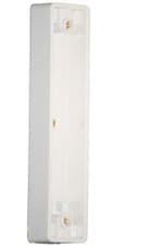 Slim Surface Mounted Architrave Double Back Box White Plastic