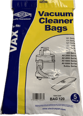 Vacuum Cleaner Bags for Vax Cleaners Bag120