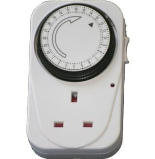 Wellco 24 Hour Plug-in Time Clock