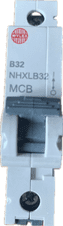 Wylex B32 32 amp MCB NHXLB32 BSEN 60898 6ka