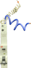 WYLEX B6A 30mA RCBO Type A NHXSBS1B06