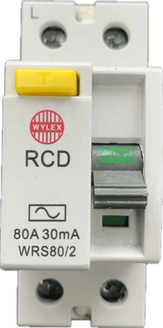 Wylex RCD WRS80/2 80A 30mA BS EN 61008 Type AC For Wylex Consumer Units