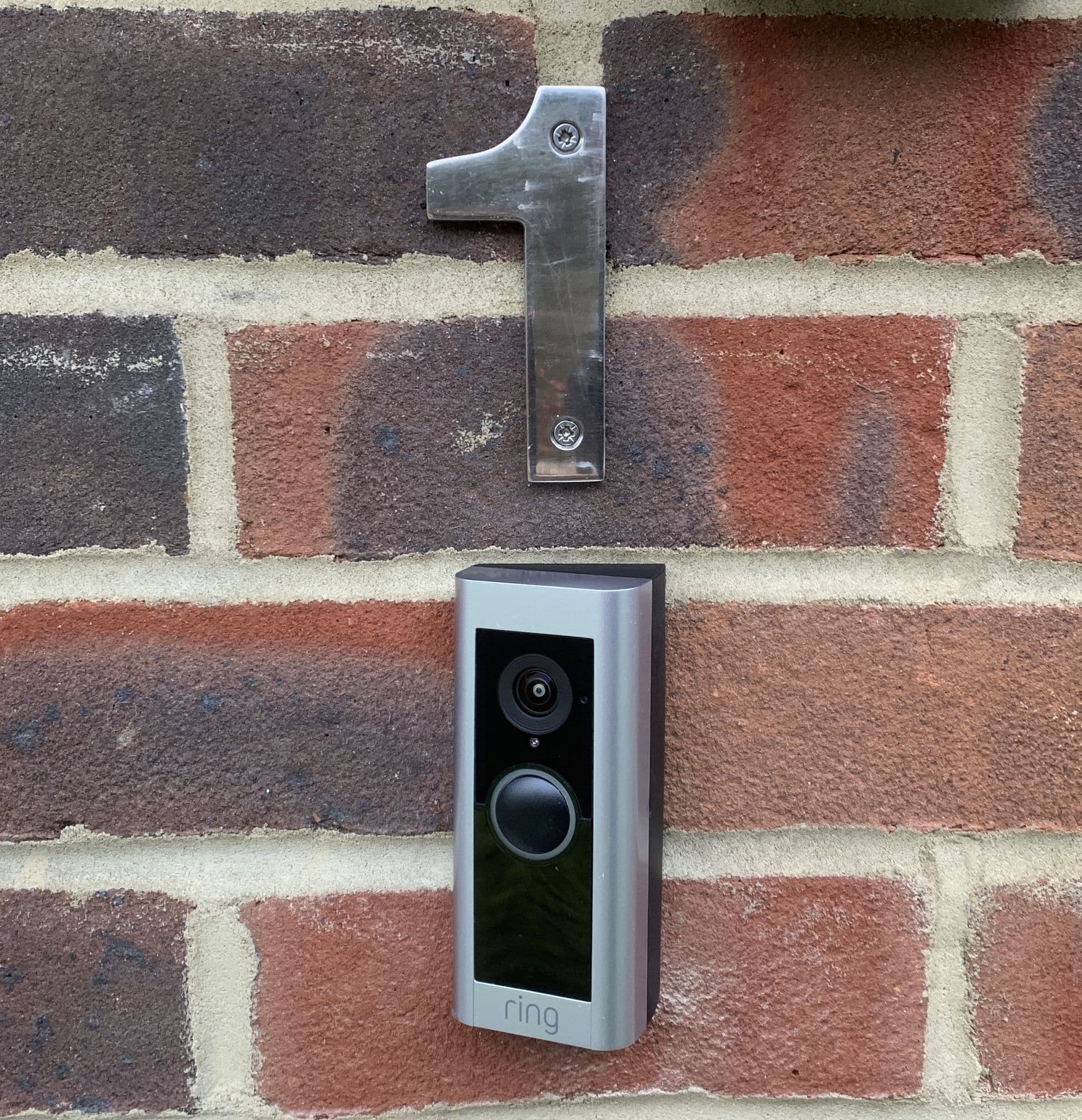 Ring Doorbell Pro installed at Number One