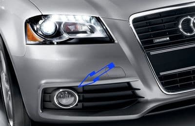 A3 8P Front Fog Lights Supply & Fit