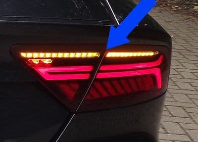 A7 4G Rear LEDs with Dynamic Indicators - Supply & Fit