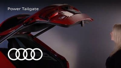 Audi A3 8Y Electric tailgate