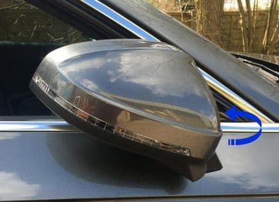 Folding Mirrors with Auto-fold via Remote - Supply & Fit - Q5