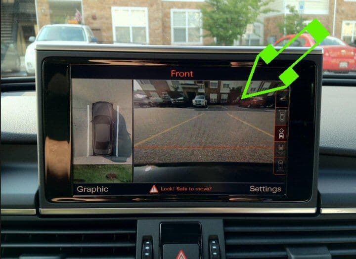Front & Rear Camera - Genuine Audi - Supply & Fit - A6 A7 4G & A8 4H