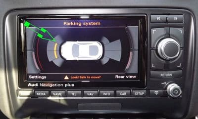 Front & Rear Optical Parking Sensors - Genuine Audi - Supply & Fit