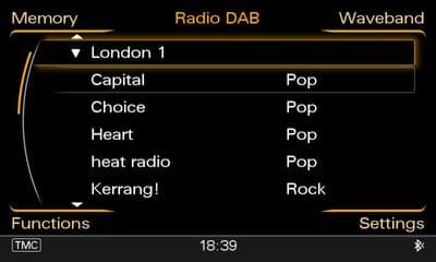 Genuine Audi A3 8V DAB+ for MIB System
