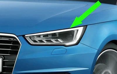 Genuine Audi Facelift Bi-Xenon Headlights with LED DRLs (2011>) - Supply & Fit