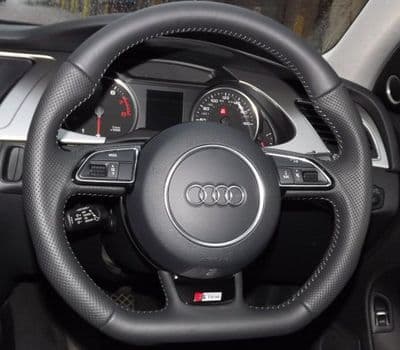 GENUINE AUDI FLAT BOTTOM 2012 EDITION MULTIFUNCTION STEERING WHEEL Supply & Fit