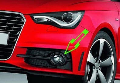 Genuine Audi Front Fog Lights - Supply & Fit
