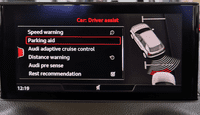 Genuine Audi Optical Parking Sensors Supplies & Fitted
