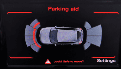 Genuine Audi Optical Parking Sensors - Supply & Fit