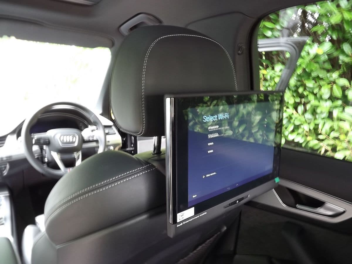 Genuine Audi rear entertainment system