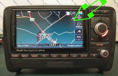 Genuine Audi RNS-E 3G Sat Nav Supply & Fit - TT 8J (2006-2013)