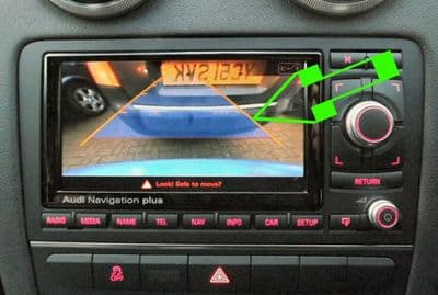 Genuine Audi RNS-E Highline Reverse Camera with Guidelines Supply & Fit