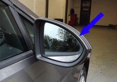 GENUINE VW FOLDING MIRRORS with Auto-fold When Locking via MIB