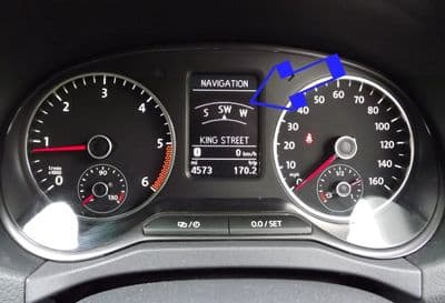 GENUINE VW HIGHLINE WHITE DIS INSTRUMENT CLUSTER Amarok