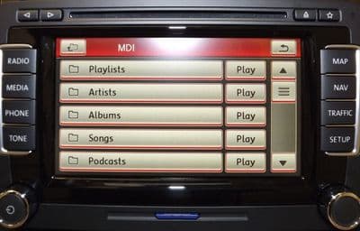 GENUINE VW MDI IPOD KIT(MEDIA DEVICE INTERFACE)