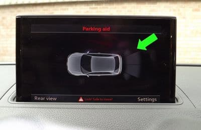 Optical Parking Sensor Coding for A3 8V, A3 8Y - Mk7 Golf (models with factory rear PDC)