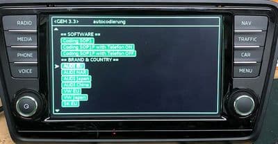 Repair Services for Vw /Audi MIB I / MIB II & Navigation Region Conversion to EU Firmware & Maps