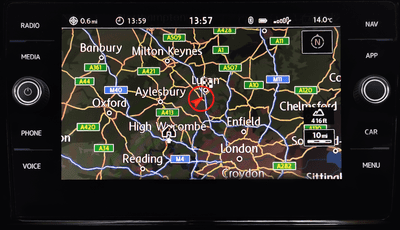 Vw Discover Pro MIB II Navigation Retrofit with Smart Phone Interface/Apple CarPlay - Supply & Fit