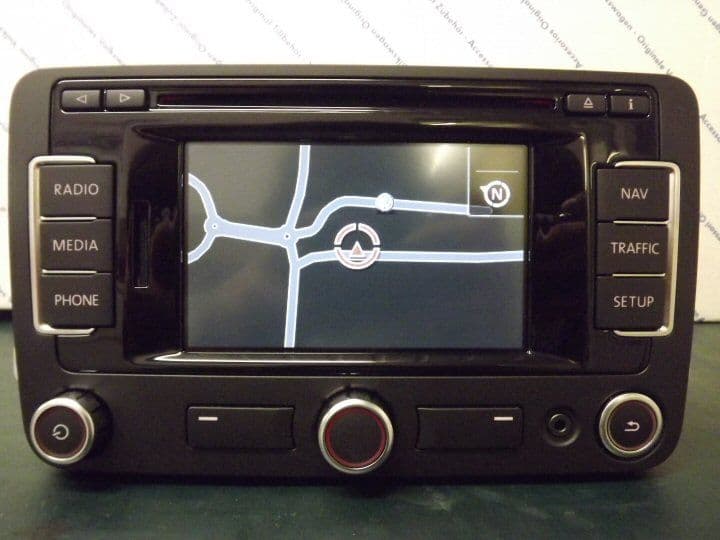 VW RNS 315 With 7 Digit Postcode Search DAB Bluetooth And AUX vw-rns-315-with-7-digit-postcode-search-dab-bluetooth-and-aux