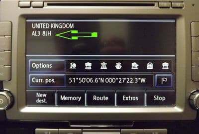 Vw RNS-810 Repair Service/Firmware Update with Full UK postcode