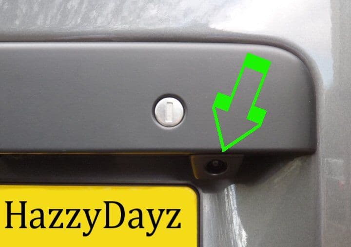 Reverse Camera Highline Vw T5 1 Barn Doors/Tailgate Genuine Vw