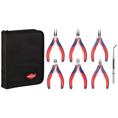 KNIPEX Case with Electronic Pliers - 7 pcs (Open Box )