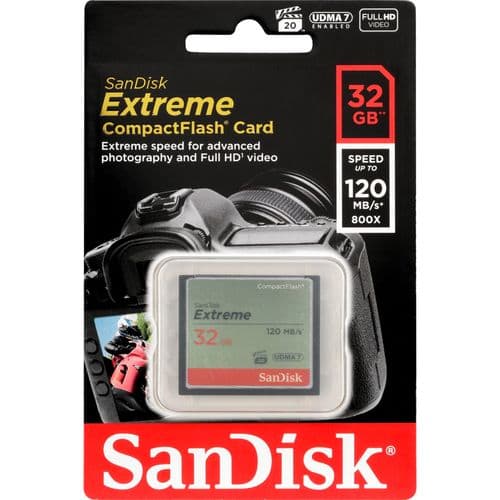 SanDisk Extreme CF 32GB 120MB/s