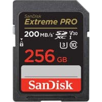 SanDisk Extreme Pro SDXC 256GB UHS-I C10 U3 V30