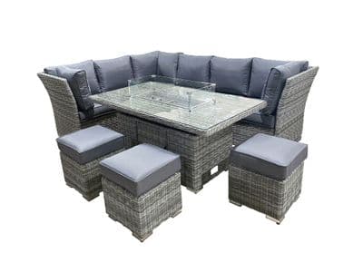 The Albany Firepit Combination Suite